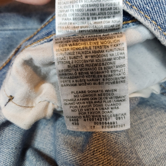 Levis Vintage 505 Men 36x29 100% Cotton Straight Fit Jeans Y2k 2005 Casual Denim - Picture 4 of 10